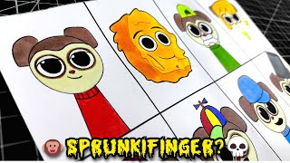 Я рисую ВСЕХ ПЕРСОНАЖЕЙ INCREDIBOX SPRUNKI, но это мод Max Design Pro⚠️TWIDDLE FINGER