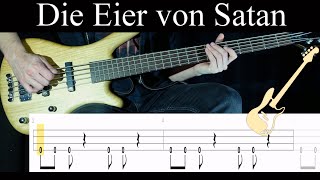 Die Eier von Satan (Tool) - (BASS ONLY) Bass Cover (With Tabs)