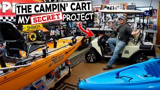 NEW Projects in the shop! What's Next? Kayak Trailer Build or The Campin'  Cart..?