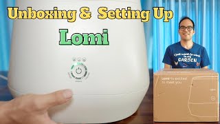 Unboxing & Setting Up Lomi automatic indoor composter || Lomi Product Review (Part 1)