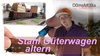 altern eines EANOS Modell Güterwagen