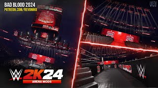 WWE 2K24 Mods : BAD BLOOD 2024 ON STATE FARM ARENA - ARENA MODS