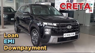 CRETA EMi, Loan, Downpayment 😃Detail Discussion || Review