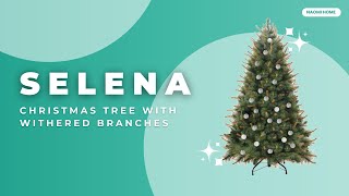 Holiday Decor Ideas That Aren’t Basic: Naomi Home | Selena Christmas Tree With Withered Branches.