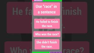 #short #shorts Use #race in a sentence | Why English