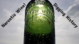 Cocaine Wine Tonic! Bottle digging Wales UK