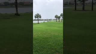 Hurricane Elsa just starting to bring rain to Naples Florida