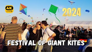 🪁Berlin’s Festival of Giant Kites 2024🪁 4K Walking Tour, GERMANY🇩🇪 #Part2