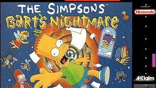 The Simpsons: Bart’s Nightmare (Walkthrough) SNES