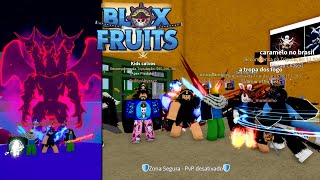 Blox Fruits - Live - Ilha do doce, quase level máximo e maestria darkblade