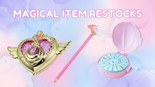 Sailor Moon Powder, Mermaid Melody Music Box, Cardcaptor Sakura Sealing Wand, Precure Device