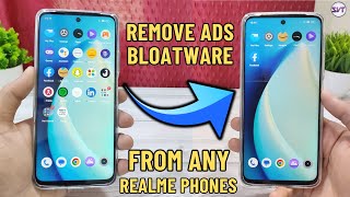 How To Remove Bloatware/Ads From Any Realme Smartphones | Hot Apps/Games Remove Only in 6 Mins