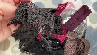 Lace trim haul from a new lace/embellishment/bling seller @Vivien3108 and seller/contact details