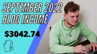 September 2022 Income Report - Interesting Developments (Niche Site Income)