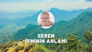 SEREN isminin anlamı nedir? Kişisel özellikleri nelerdir?