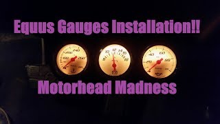 Equus After Market Gauges Installation Tutorial