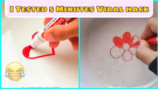 I Tested Viral 5 Minutes Craft Hack 😅😅 #shorts #ytshorts