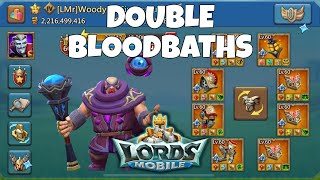 WOODYQ8 ON RAMPAGE! - LMr TITANS SERVING DOUBLE BLOODBATHS TO ONLINE TARGETS - Lords Mobile