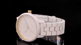 Nixon Kensington All White-Gold