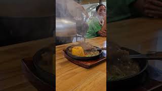 sizzling pork steak#mr. sizzler#brunch#shorts