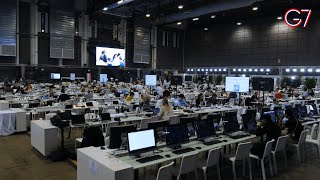 G7 Biarritz - Dans les coulisses d'un centre de presse international