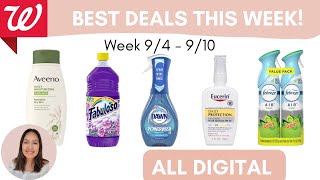 Best Walgreens Couponing Deals - ALL DIGITAL! || Week 9/4-9/10