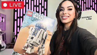 LET'S FINISH BUILDING A LEGO R2D2!! (LIVESTREAM)