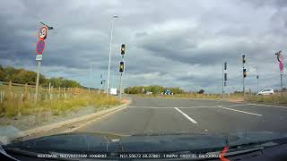 Tilbury driving test route( real test recording) student Failed