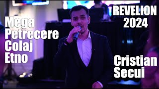 Cristian Secui - REVELION 2024 || Petrecere Mare  - Colaj Etno LIVE || Hotel Gabriela