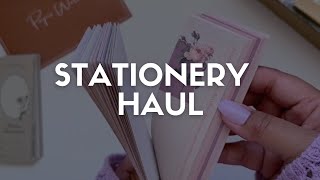 ASMR Sound / Paperwrld Stationery Haul for Journaling & Scrapbooking