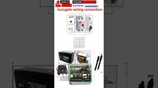 autogate wiring connection #shorts #electrical #electricalengineering #autogate