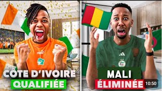 🇨🇮CÔTE D'IVOIRE QUALIFIÉ POUR LA DEMI - FINALE 2-1 MALI 🚨 les Ivoiriens célèbre