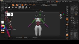 Character Blockout  Part 3  - Arms Neck Head