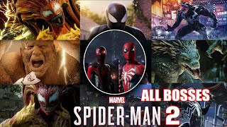 Marvel's Spider Man 2   All Bosses & Ending with Cutscenes