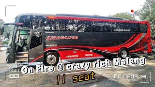 Termewah || Review exterior nya aja Juragan 99 bus 🔥 seat 11 istimewa