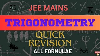 Trigonometric Ratios, Identities and Equation . All Formulae . #jee2024 #iit #maths #trigonometry