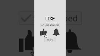 Subscribe, Like, Notification & Share Button - Video