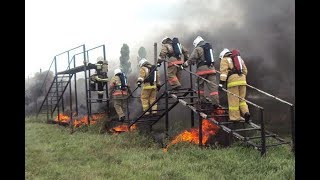 Огневая полоса психологической подготовки пожарных. 11-ПЧ. 09 07 2019.