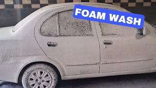 First Wash in 20 Years: ABANDONED in Garage white car! | Car Detailing Restoration