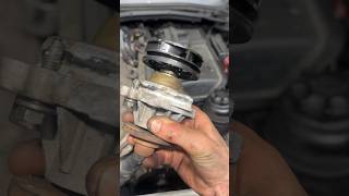 How to remove a seized e46 water pump! Tip for easy removal #automobile #bmw #e46