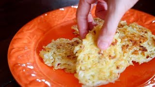 ¿Hay algo rico? Latkes | Crocantes de papa