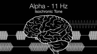 'Uplifting Mood' Alpha Isochronic Tone - 11Hz (1h Pure | 432Hz Base)