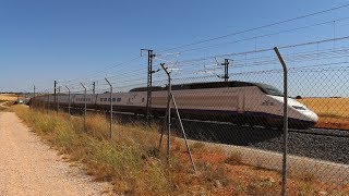 Trenes en la LAV Madrid-Levante