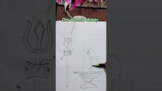 11 se Shiv ji ki drawing, easy drawing of Shiv shambhu