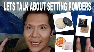 LETS TALK ABOUT SETTING POWDERS | mike88 vlogs