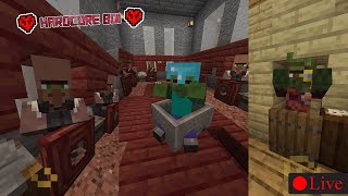 Stone Mason and Cartography Buildings! 1000 Days! | Minecraft Hardcore 1.19.4 [LIVE]