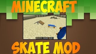 Minecraft | Skateboard Mod | Ramps wheels and more