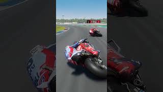 Alex Marquez Gresini Racing vs. Bagnaia Ducati Lenovo😎💥- MotoGP 24#motogp24 #ducati#motogp