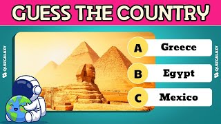 Guess The Country by The Landmark Quiz  👉 40 Country Quiz, Geography Quiz, Famous Landmarks Quiz,