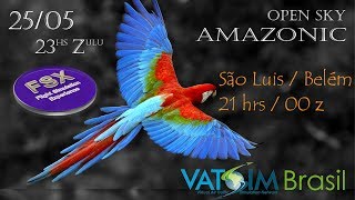 [FSX] Simulação de voo | São Luis ✈ Belém | Vatsim Open Sky Amazonic